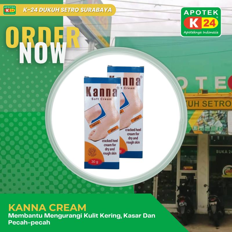 KANNA CREAM LEMBUT 15 GRAM,30 GRAM (PER TUBE) - PERAWATAN 2
