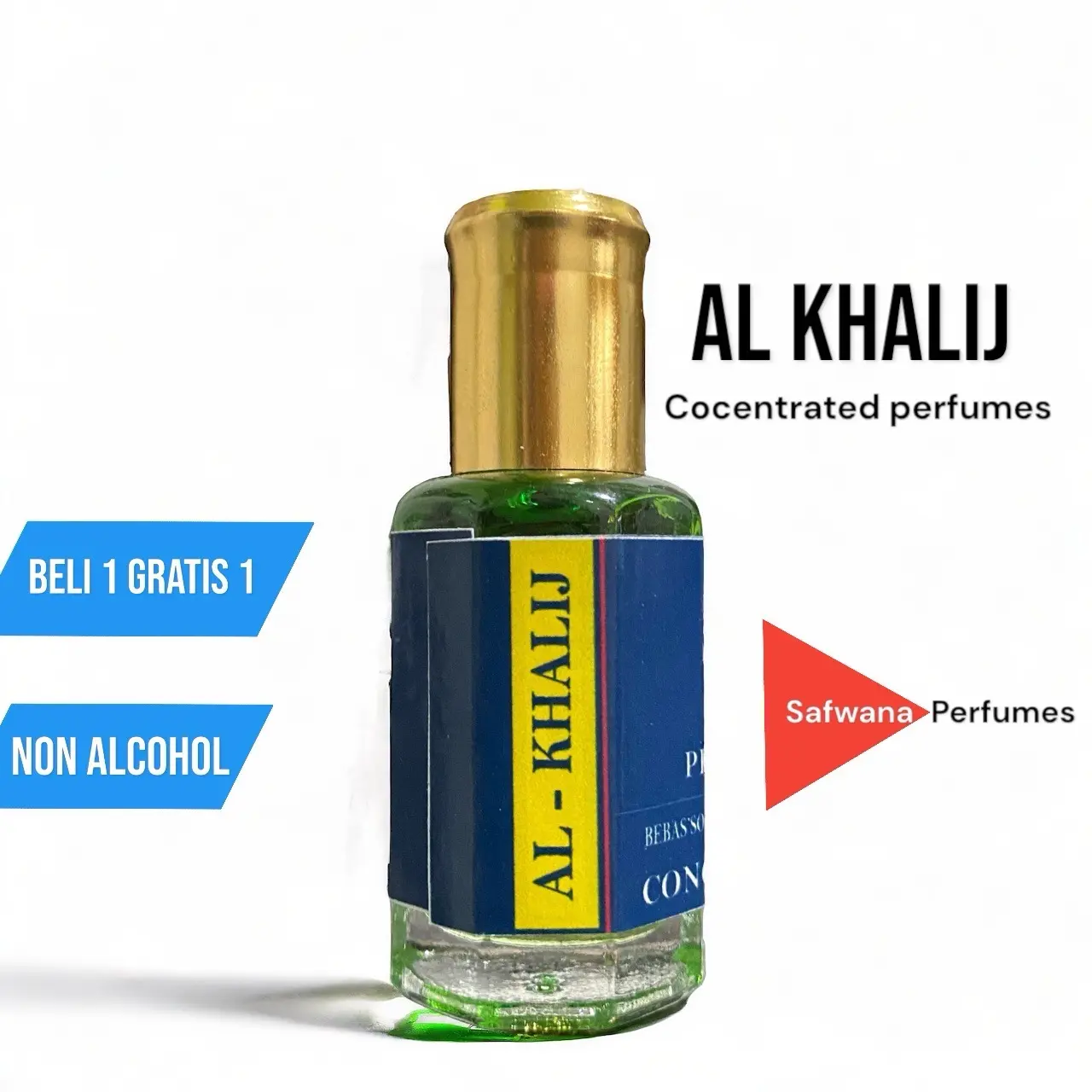 Wardhatul Khalij Original 12ml Safwana parfum