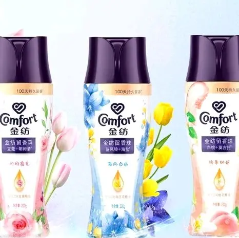 Comfort Fabric Fragrance Beads - 3 Fragrance Available fragrances Household Peach Perfume Scented
