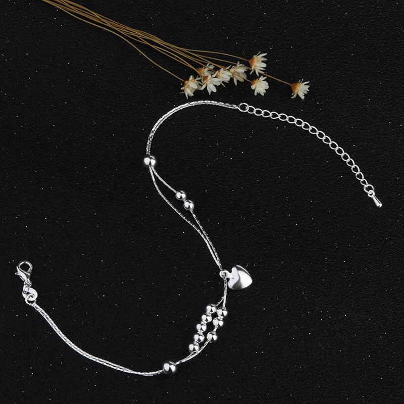 Product Introduction of Vòng Chân Trái Tim Đào Hình Trái Tim Mini, Ngọt Ngào Và Tự Nhiên, Thời Trang Và Đa Năng Lắc Chân Chain 3