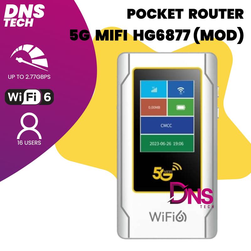 (5G MODEM) HIGH SPEED 5G POCKET WI-FI PORTABLE MODEM ROUTER MINI ...
