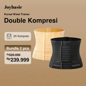 Joybasic Korset Waist Trainer Dengan Pengait Kompresi Ekstra Joybasic Korset Waist Trainer Dengan Pengait Kompresi Ekstra