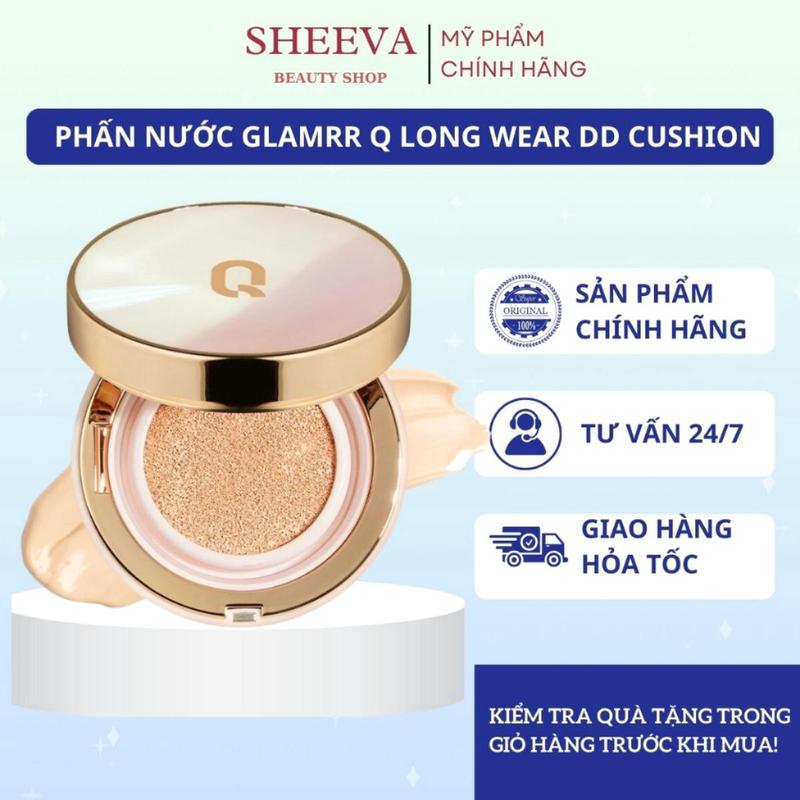 Phấn Nước Glamrr Q Long Wear DD Cushion SPF50+/PA+++ Mỹ Phẩm Cosmetic Trang Điểm