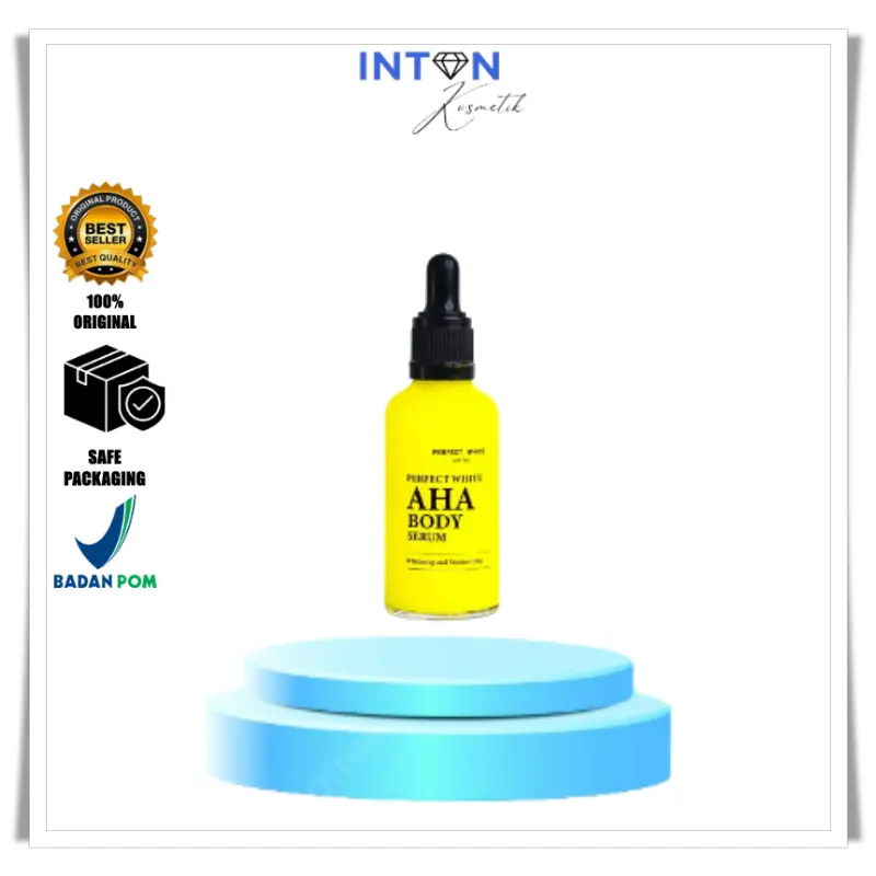 PERFECT WHITE AHA BODY SERUM 50 ml & 100 ml | Aha Body Whitening and Moisturizing | Hand Lotion Body Serum