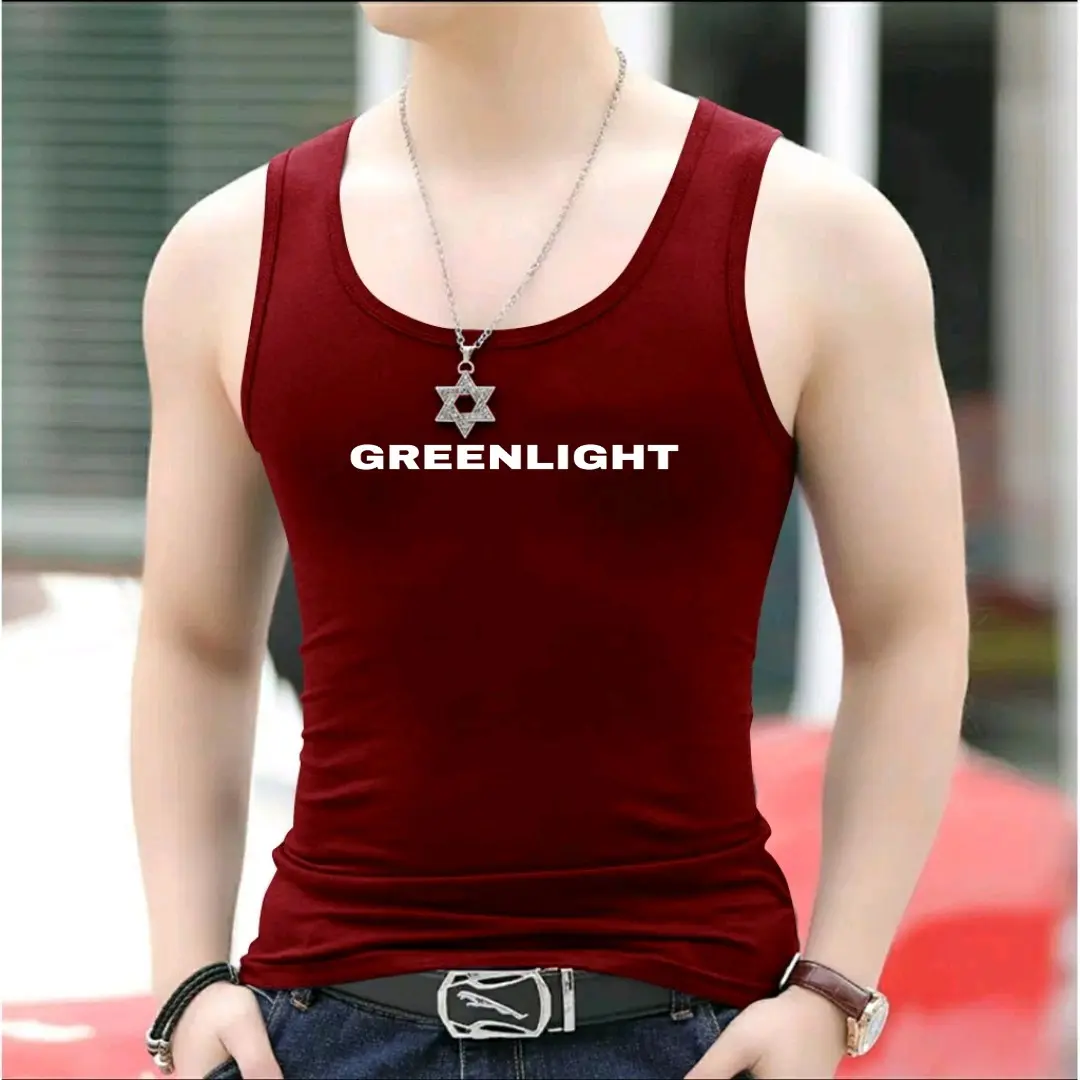 Singlet Pria Motif Gennli / Kaos tanpa lengan / kaos dalam / Baju lekbong cowok santai keren fashion