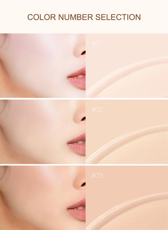 Product Introduction of （Free Gift&NEW）O.TWO.O BB Cream Air Cushion CC Cream Concealer Brighten Makeup Base Long Lasting Foundation Cushion Compact With Makeup Puff Air Cushion BB Cream + Concealer 30