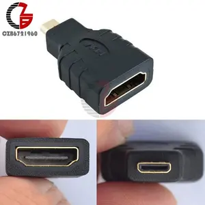 Female to Micro Type D Male Adapter F/M Converter Connector