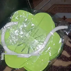 Tempat Sabun Batang Tempel Susun Wadah Sabun Model Bunga 2 Tingkat Rak Kamar Mandi Serbaguna