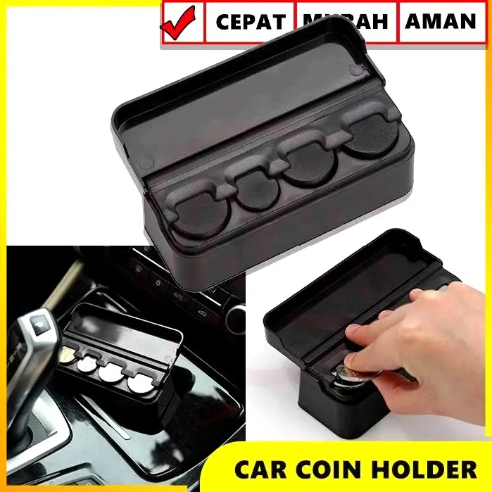 Tempat Koin Kartu Tol Mobil / Coin Holder Mobil / aksesoris interior mobil / bisa COD