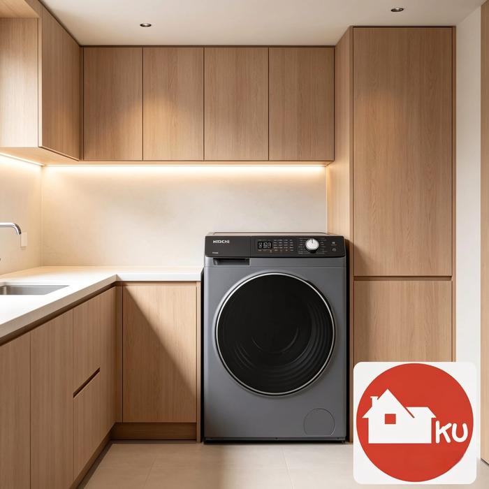 Gambar MESIN CUCI HITACHI BD904HVOS 9Kg Front Loading BD-904HVOS dari RUMAHKU OFFICIAL Kota Administrasi Jakarta Barat Tokopedia