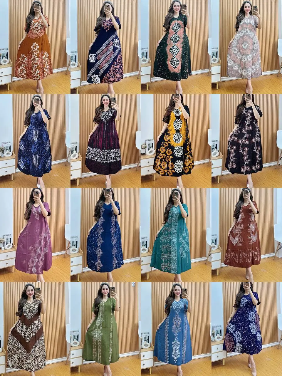 TEBUS MURAH DI HARBANAS (Hari Batik Nasional) 110K 2PCS MOTIF&WARNA TDK BISA PILIH ADA SAKU & TALI SAMPING BUSUI