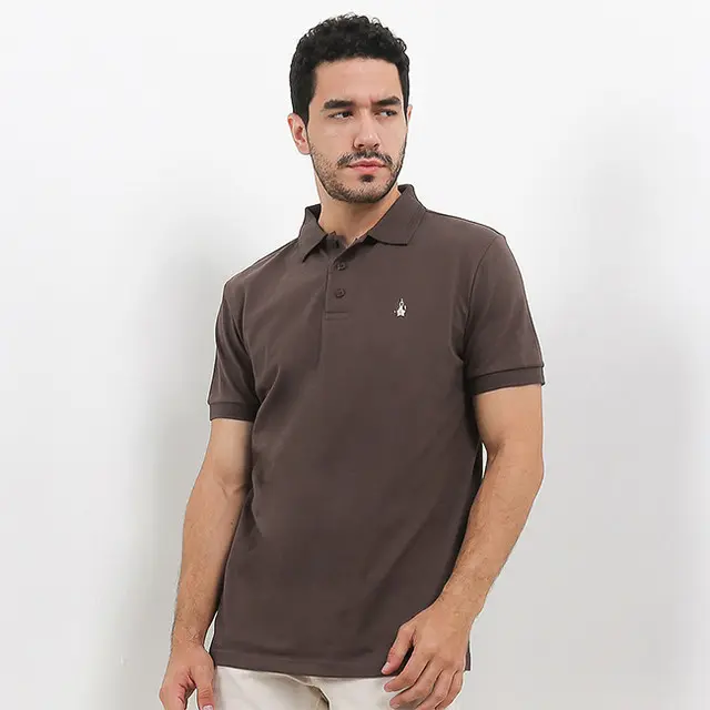Hush Puppies Kaos Polo Pria Farro 2 Brown
