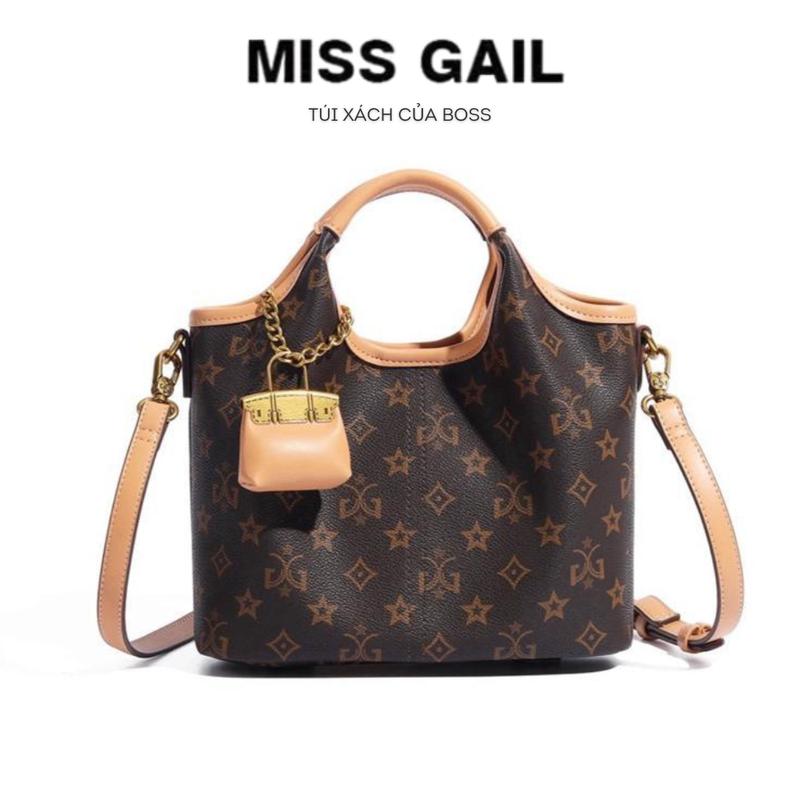 Túi STORE MISS GAIL da mềm phong cách cá tính, dễ phối đồ. Xách tay/ đeo ché, ví đeo chéo nữ mini bag, túi giá rẻ túi cắp nách - MG8101-1