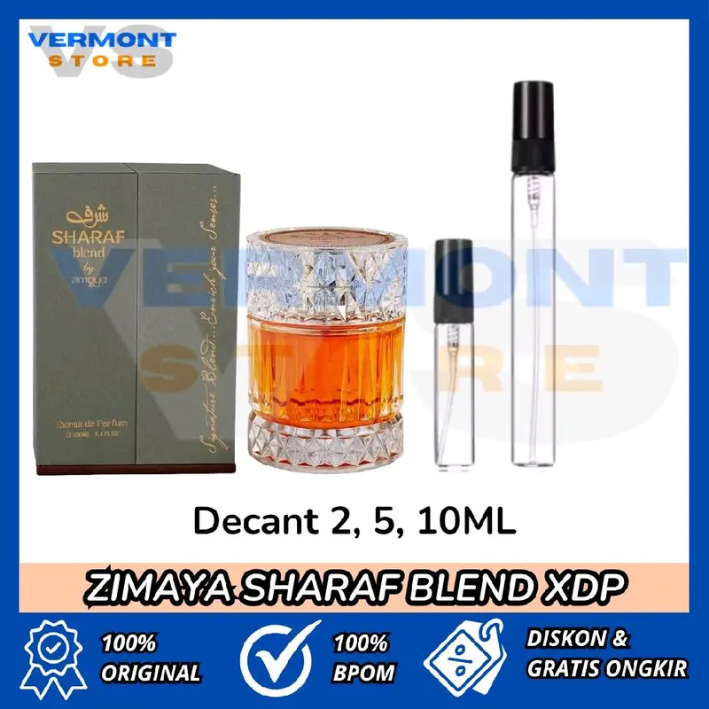 [DECANT] Zimaya Sharaf Blend Extrait de Parfum 100% Original Tersedia 2, 5, 10ML 1