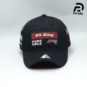Prtbl Baseball Hat Racing Series RX-King Hitam