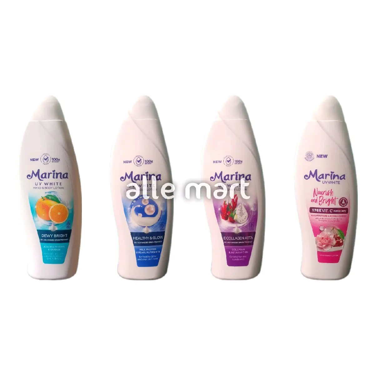 Marina UV White Hand & Body Lotion 460 ml Handbody Losion Jumbo Murah 460ml