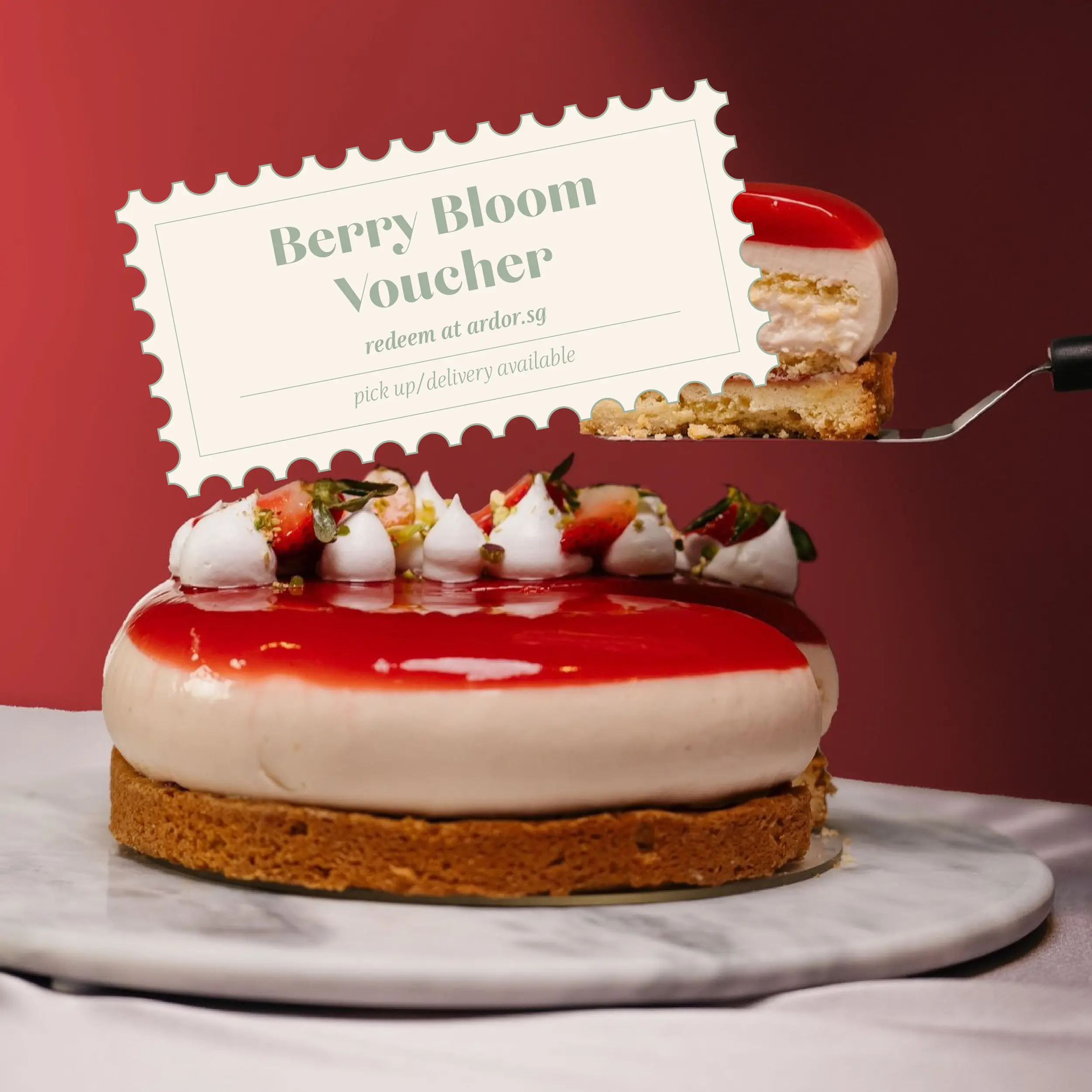 Ardor - Berry Bloom Cake Physical Voucher