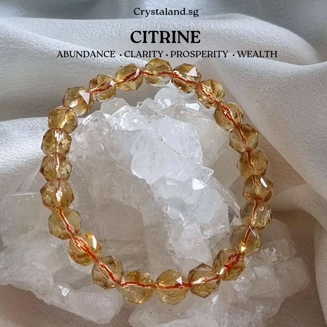 Faceted Citrine Bracelet