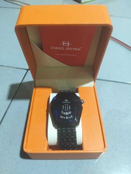Product Review of DISKON  Evans Jayden Jam Tangan Pria 9953-1 Rantai Stainless Steel Analog Sapphire Glass Water Resistant 5ATM Watches Kaca from a**n 0
