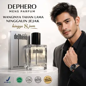 Parfum Dephero Minyak Wangi Pria Tahan Lama Ninggalin Jejak Memikat Hati Wanita Premium 50ml