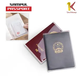 [COD] SK C1060 Sampul Passport Transparan Cover Pelindung Pasport