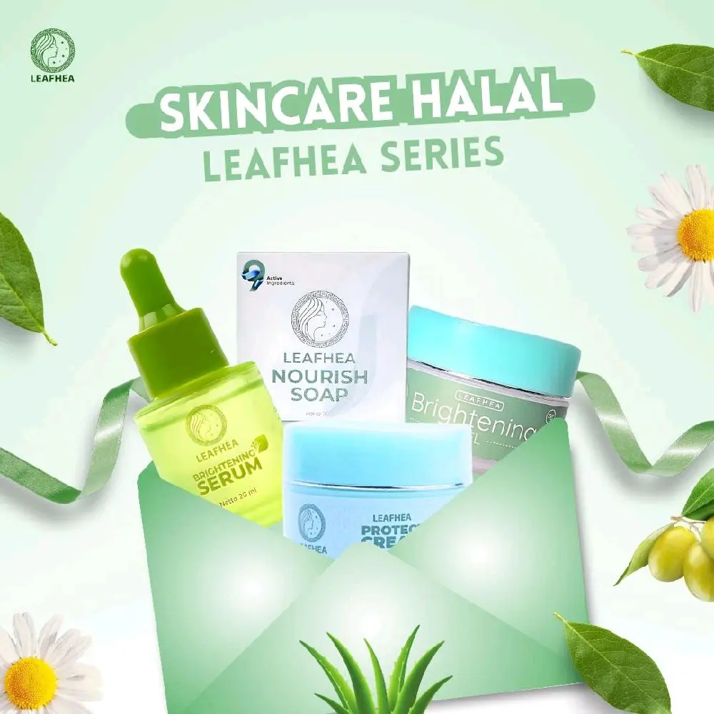 Paket Leafhea Skincare Glowing BPOM Original 100% Asli