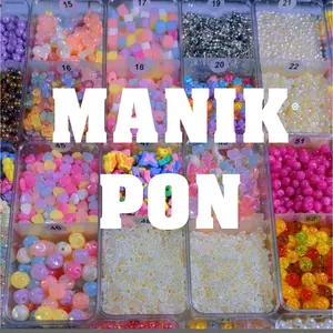 MANIK PON TEBUS MURAH LIVE 100-450 Gram untuk meronce