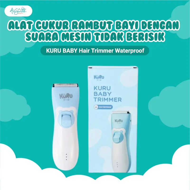 KURU Electric Baby Hair Clipper - Alat Cukur Rambut Bayi Elektrik 0