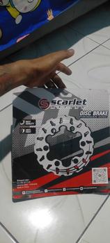 Product Review of N MAX AEROX OLD NEW PIRINGAN REM CAKRAM DISC BRAKE DPN BLKG ORIGINAL SCARLET N MAX OLD NEW AEROX LEXI UKURAN STANDAR VARIASI Motorcycle from S**h L** A** l**🗿 1