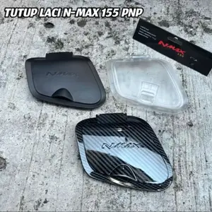 tutup laci yamaha Nmax 155 carbon hitam bening pnp