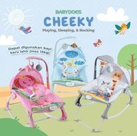 Gambar BABYDOES CHEEKY Baby Rocker - 6040 Pink dari BABYDOES INDONESIA Kota Tangerang 3 Tokopedia