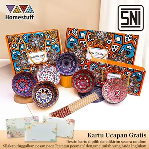 [Berkah Idul Fitri] [bohemian series] HOMESTUFF Hampers Mangkok Set Mangkok Souvenir Bohemian Style / Bowl Set  Souvenir / Garansi