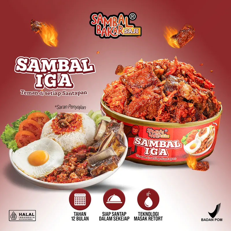 Hemat 4 - Sambal Bakar Saji - Sambal Bakar Indonesia 2