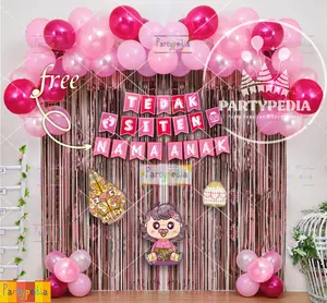 PAKET DEKORASI TEDAK SITEN BAYI PEREMPUAN