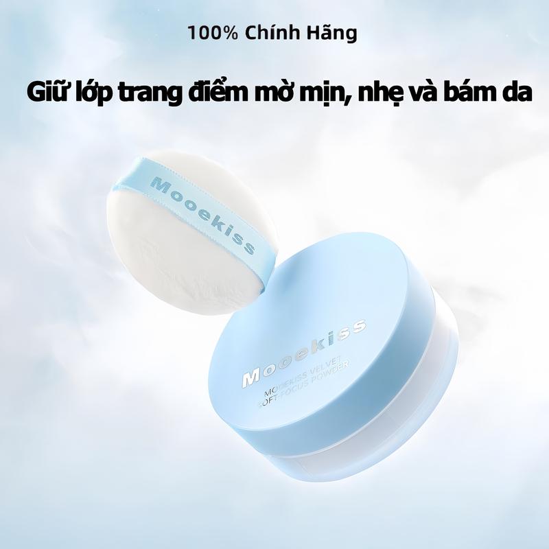 NEW Phấn Phủ Dạng Bột Mịn – Giữ Lớp Trang Điểm Lâu Trôi Lớp Mỏng Trong Suốt Kiểm Soát Dầu Chống Nước & Chống Mồ Hôi Dạng Tiện Lợi 5g,Quà Tặng Dịp Lễ