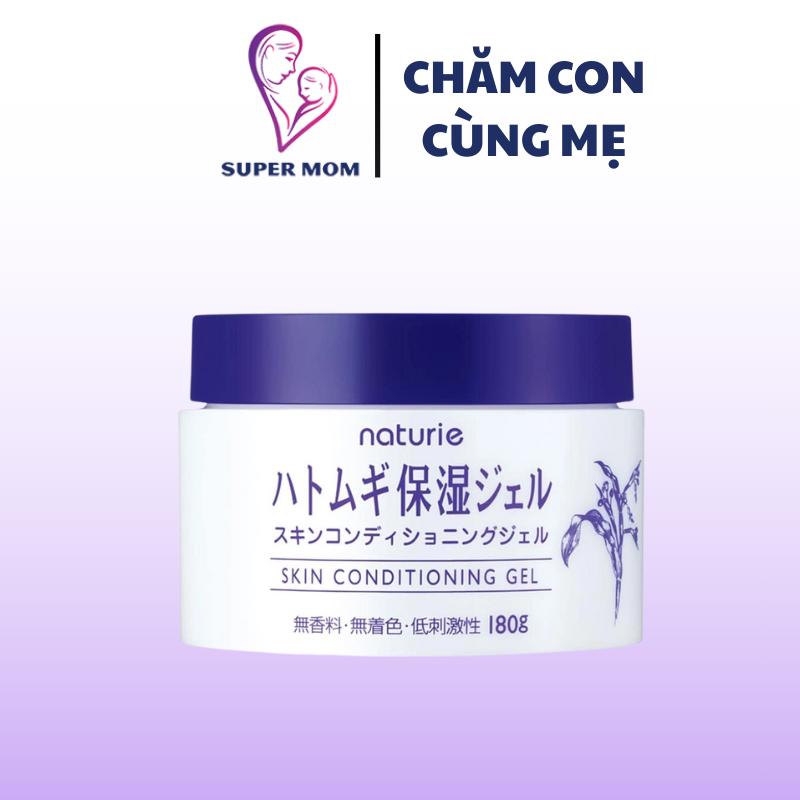  Kem dưỡng ẩm Ý Dĩ Naturie Hatomugi Skin Conditioning Nhật Bản hỗ trợ dưỡng ẩm giúp da mịn màng 