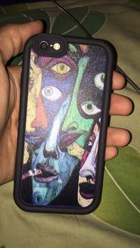 Product Review of Casing Hp Untuk Iphone 11 11 Pro Max 13 6 6S 7 7 Plus8 Plus 8 SE 2020 2022 X XS XR Silikon TPU Pelindung Kamera Topeng Setan Artistik Soft Case Ponsel Penutup from F**Ⓥ 0