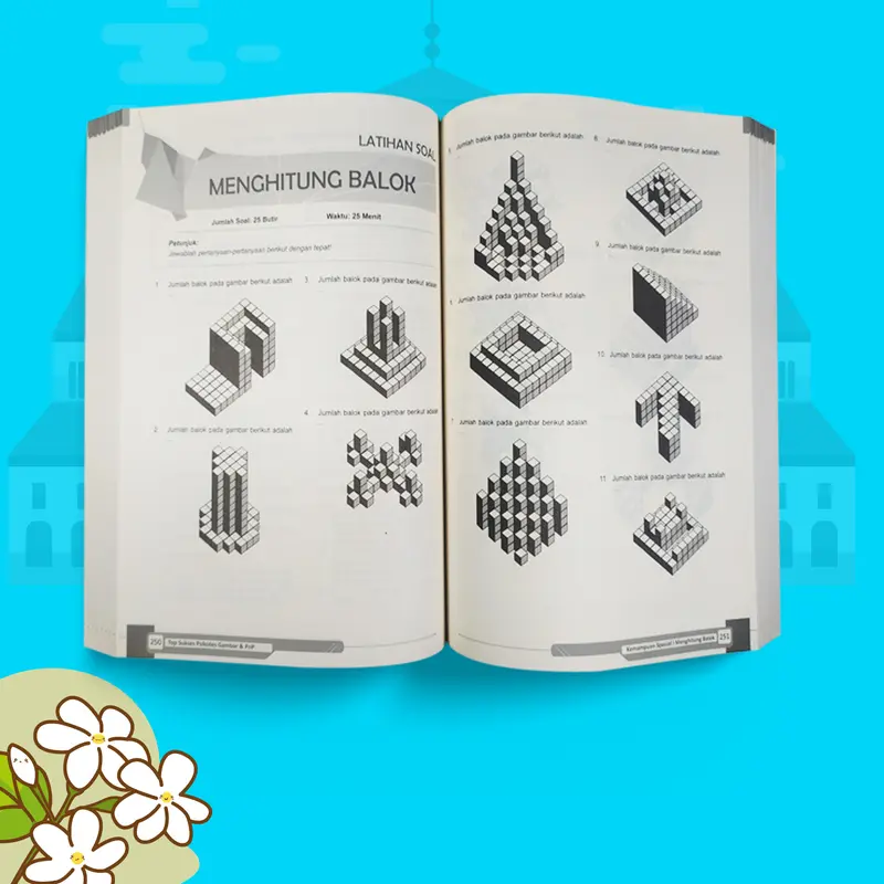 Psikotes Kerja, Gambar & PnP – Fokus Pendalaman Materi & Pembahasan Lengkap – Buku Panduan Lengkap menghadapi psikotes kerja, tes BUMN, bank, promosi jabatan, dan seleksi perusahaan dengan latihan soal serta simulasi CAT dan TOEFL.