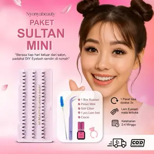 Paket Eyelash Extension / paket 1 ekonomis bulumata Eyelash
