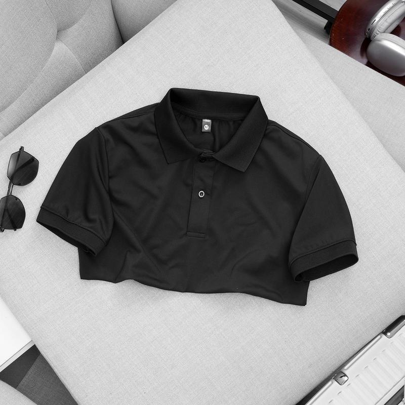 Áo thun polo nam trơn TH store vải cá sấu co giản 4 chiều Nhiều màu Menswear…