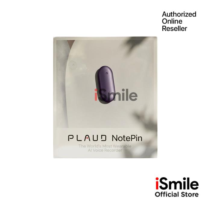 Gambar PLAUD NotePin Ai Voice Recorder Empowered by ChatGPT Bahasa Support Garansi Resmi - Sunset Purple dari iSmile Indonesia Kota Administrasi Jakarta Pusat Tokopedia