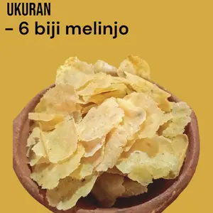 [ 500gram ] emping melinjo rasa original Cemilan