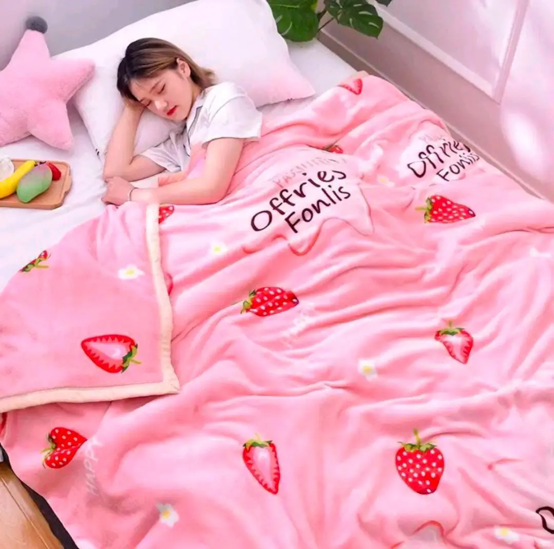 Selimut Dewasa Bulu Halus Motif 150x200 Termurah Berkualitas