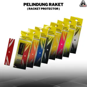 Pelindung Raket Racket Protector Sticker Guard Kepala Raket Badminton Tenis Bulutangkis