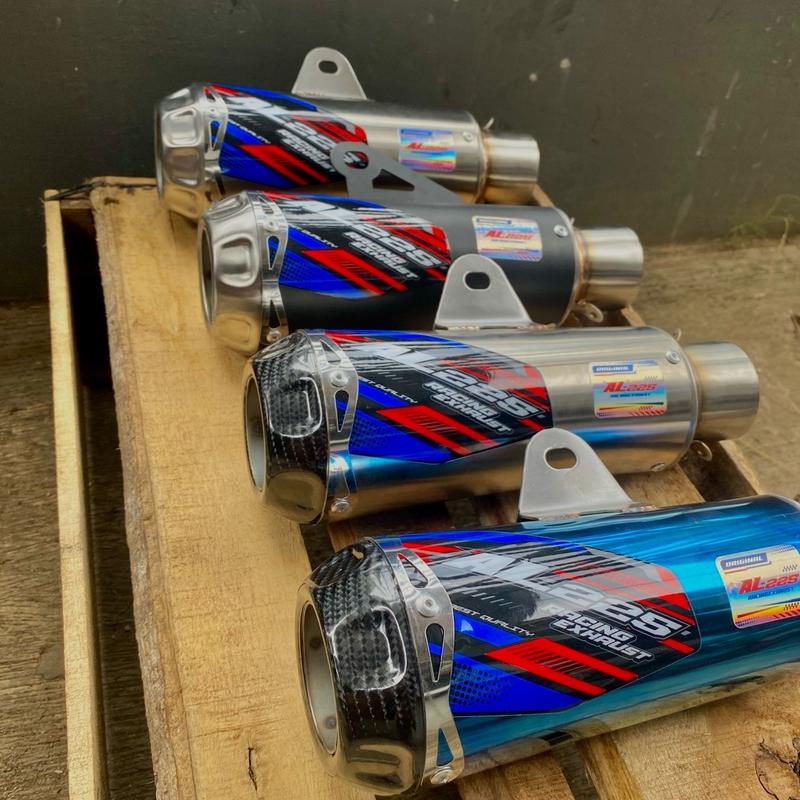 Silincer only Tipe G-pro v2 gtx/Rbt inlet 50 Original AL225 RACING EXHAUST 3