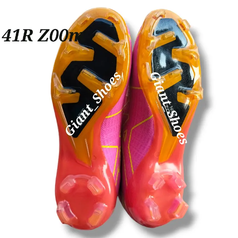 Sepatu Bola Boots Dewasa - Sepatu Bola Terbaru - Sepatu Bola Ronaldo - Sepatu Sepak Bola Warna Pink - Sepatu Sepatu sepakbola 2