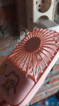Product Review of (PRODUK ASLI INFINILAPAN) Kipas Angin Mini Genggam Portable Karakter Ice Cream 3 Speed Wind l Kipas Angin Lucu Portable USB l Mini Fan l INFINILAPAN kipas  mini kipas  minilucu from s**👽 0