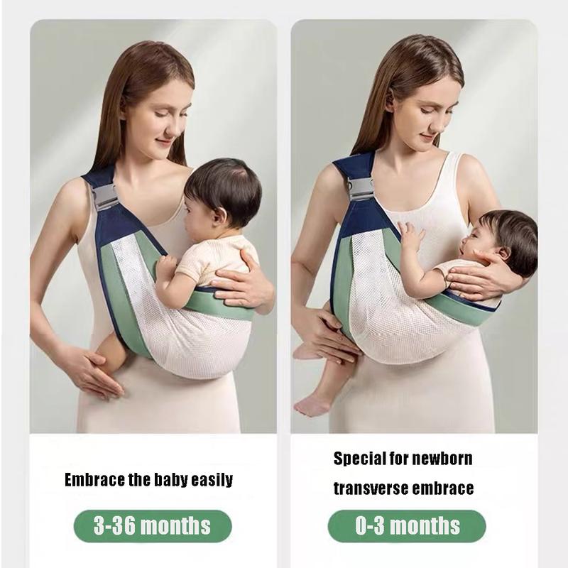Product Introduction of Gendongan Bayi 0-4 tahun Gendongan bayi samping Kain/jaring  depan Gendongan anak instan Gendongan baby newborn z09 2