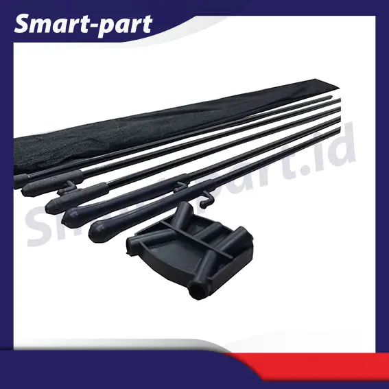 STANDING X BANNER UKURAN 60 x 160 Cm – RANGKA SAJA 1