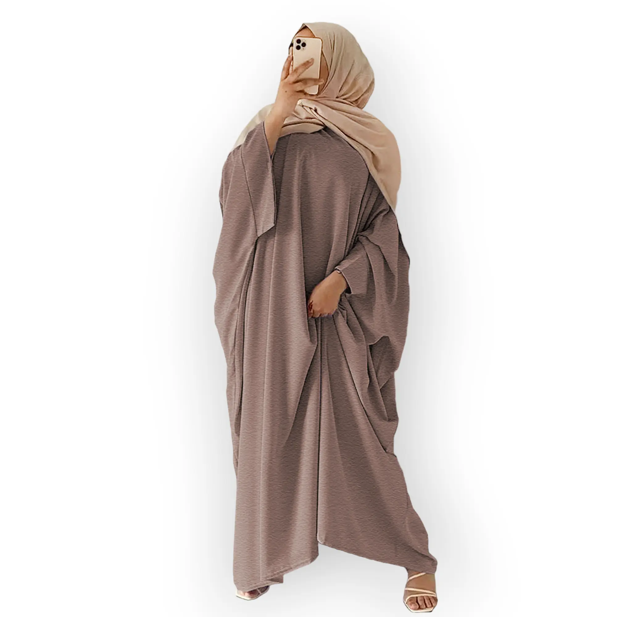Jembar Haira Jumbo Abaya Batwing Kaftan Gamis Casual Hitam Formal Fashion Crinkle Airflow Nyaman Lembut Wanita Muslim Remaja Motif Simple No Khimar Syari Dress Maxi Basic Lebaran Mewah Rayon